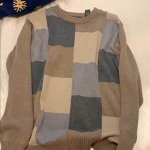 nwot colorblocked sweater